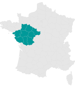 Carte Pays de la Loire - Larmotec