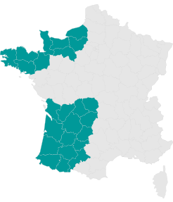 Carte Sud Ouest - Larmotec